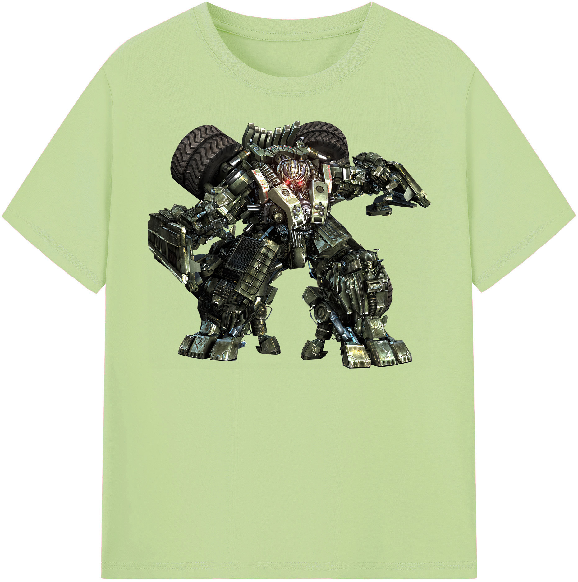 （画像用） Transformers トランスフォーマー 綿100％半袖Tシャツ（フロントプリント）